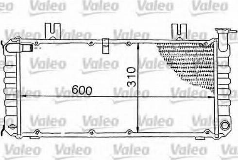 Valeo 730318 - Radiatore, Raffreddamento motore autozon.pro