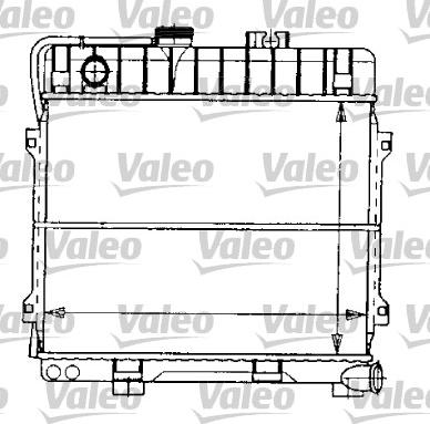 Valeo 731507 - Radiatore, Raffreddamento motore autozon.pro