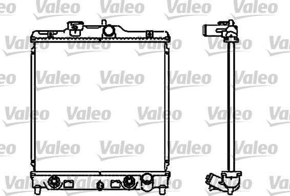 Valeo 731631 - Radiatore, Raffreddamento motore autozon.pro