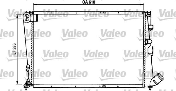 Valeo 731103 - Radiatore, Raffreddamento motore autozon.pro