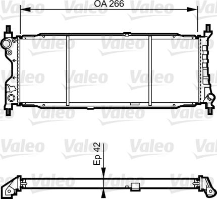 Valeo 731179 - Radiatore, Raffreddamento motore autozon.pro