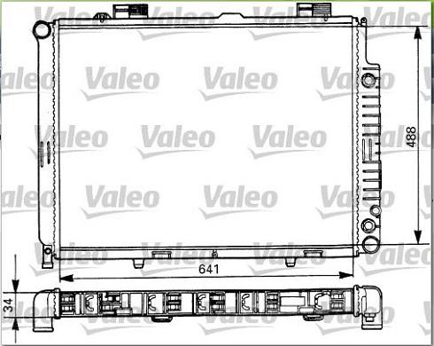 Valeo 731294 - Radiatore, Raffreddamento motore autozon.pro