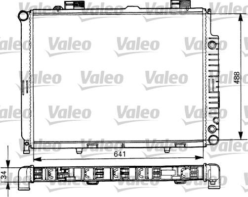 Valeo 731294 - Radiatore, Raffreddamento motore autozon.pro