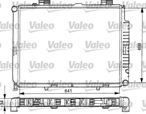 Valeo 731293 - Radiatore, Raffreddamento motore autozon.pro