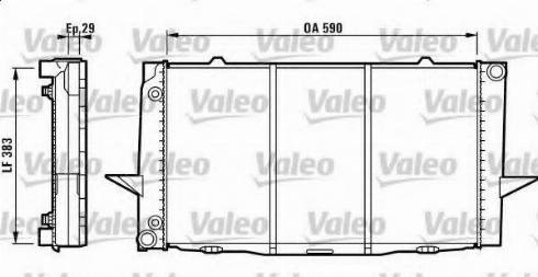 Valeo 731776 - Radiatore, Raffreddamento motore autozon.pro