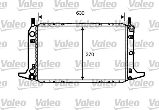 Valeo 731772 - Radiatore, Raffreddamento motore autozon.pro