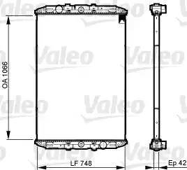 Valeo 733509 - Radiatore, Raffreddamento motore autozon.pro