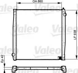 Valeo 733527 - Radiatore, Raffreddamento motore autozon.pro