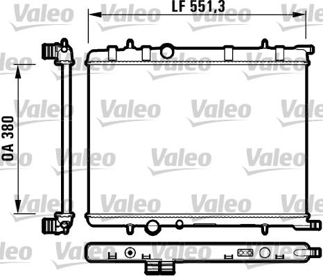 Valeo 732908 - Radiatore, Raffreddamento motore autozon.pro