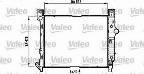 Valeo 732622 - Radiatore, Raffreddamento motore autozon.pro