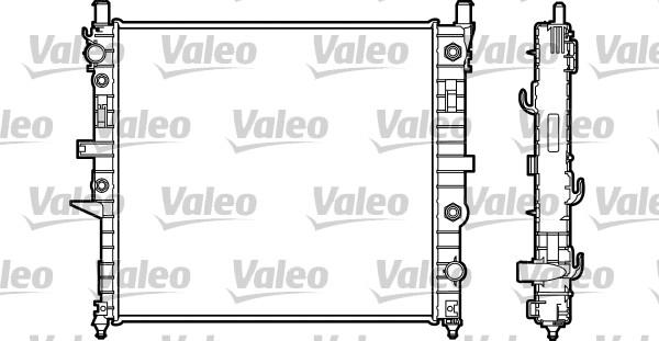 Valeo 732706 - Radiatore, Raffreddamento motore autozon.pro