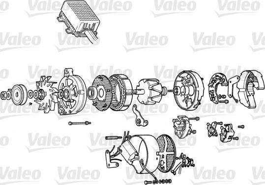 Valeo A14R46 - Alternatore autozon.pro