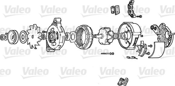 Valeo A13M17 - Alternatore autozon.pro