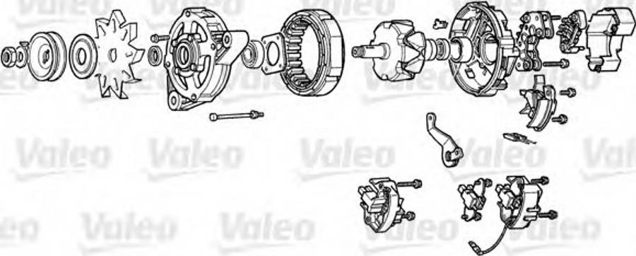 Valeo A 12 R 38 - Alternatore autozon.pro