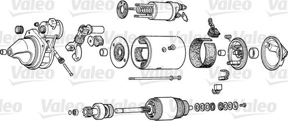 Valeo D9E41 - Motorino d'avviamento autozon.pro