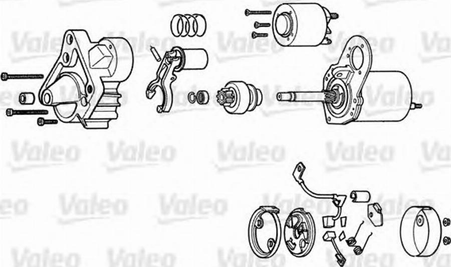 Valeo D6RA27 - Motorino d'avviamento autozon.pro