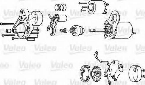 Valeo D6RA185 - Motorino d'avviamento autozon.pro