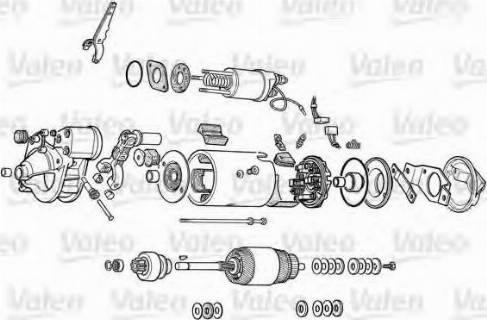 Valeo D10E85 - Motorino d'avviamento autozon.pro