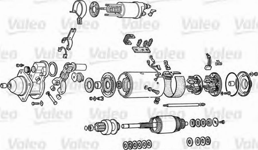 Valeo D11E146 - Motorino d'avviamento autozon.pro