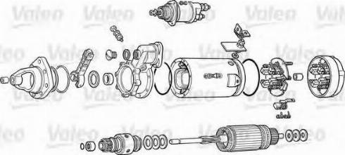 Valeo D13E111 - Motorino d'avviamento autozon.pro