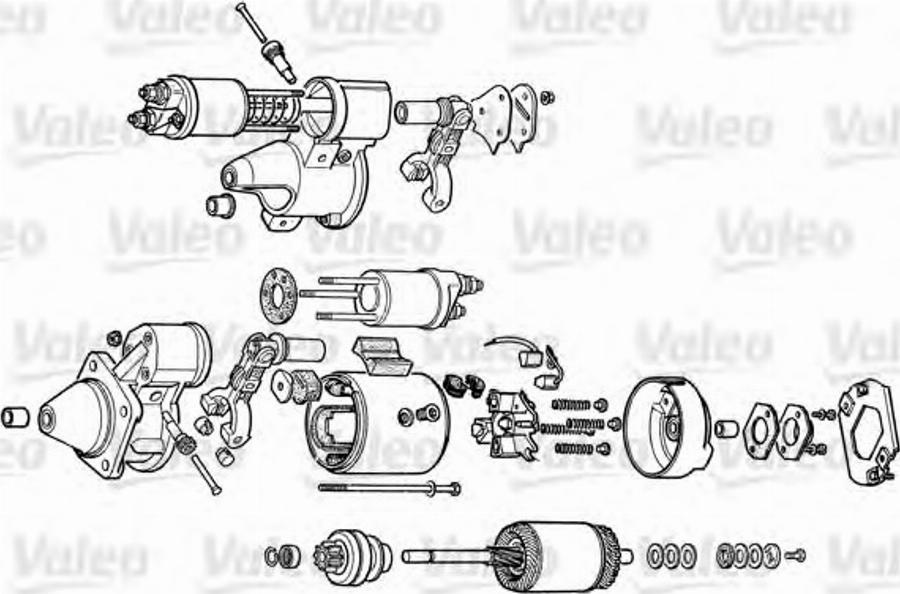 Valeo D8E155 - Motorino d'avviamento autozon.pro