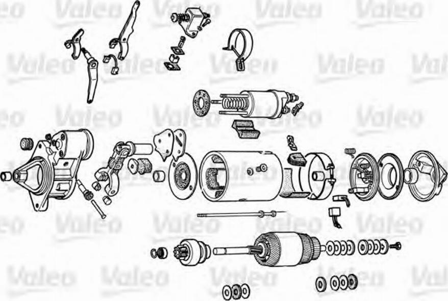 Valeo D8E103 - Motorino d'avviamento autozon.pro