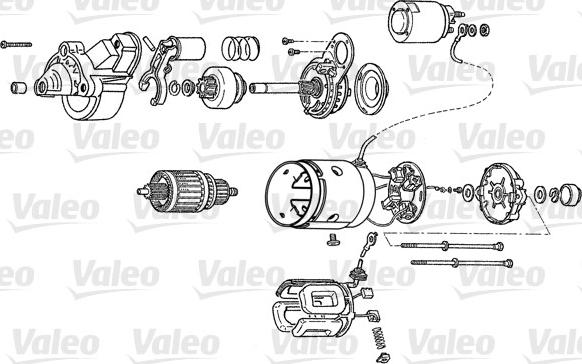 Valeo D8R49 - Motorino d'avviamento autozon.pro