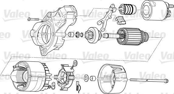 Valeo D7E40 - Motorino d'avviamento autozon.pro