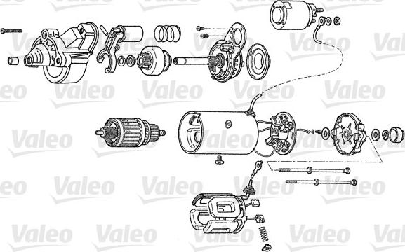 Valeo D7R2 - Motorino d'avviamento autozon.pro