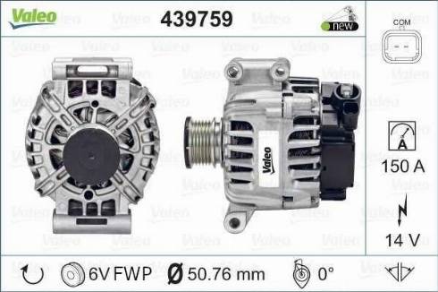 Valeo FG15T044 - Alternatore autozon.pro