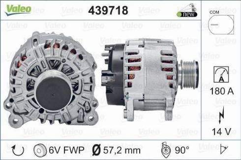 Valeo FG18T051 - Alternatore autozon.pro