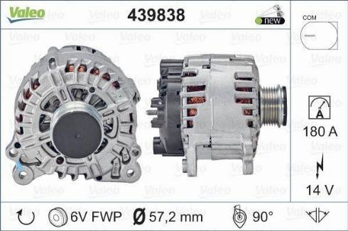 Valeo FG18T120 - Alternatore autozon.pro