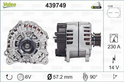 Valeo FG23S046 - Alternatore autozon.pro