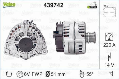 Valeo FG23S039 - Alternatore autozon.pro