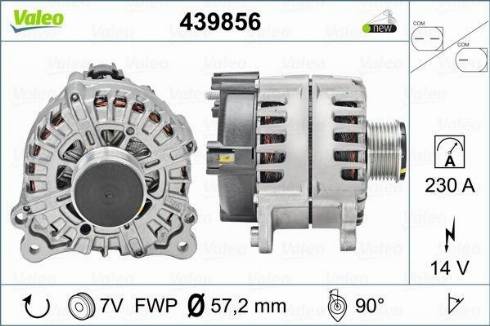 Valeo FG23S073 - Alternatore autozon.pro