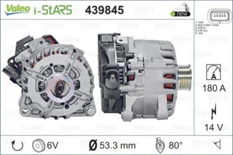 Valeo IST60C028 - Alternatore motorino d'avviamento autozon.pro