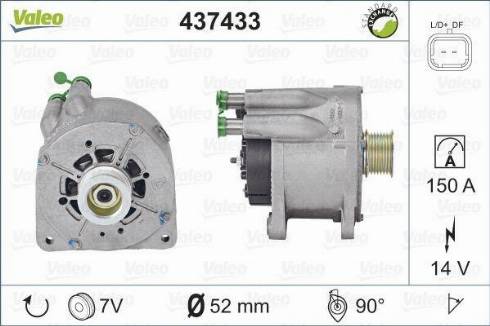 Valeo SG15L035 - Alternatore autozon.pro