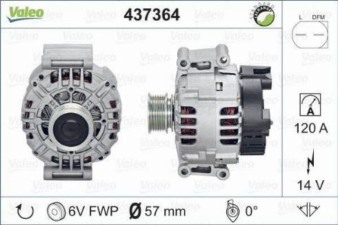 Valeo SG12B047 - Alternatore autozon.pro