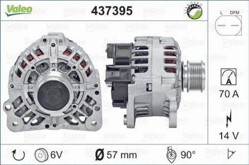 Valeo SG8B027 - Alternatore autozon.pro