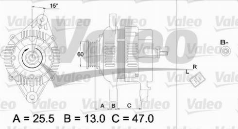 Valeo TA000A17301 - Alternatore autozon.pro