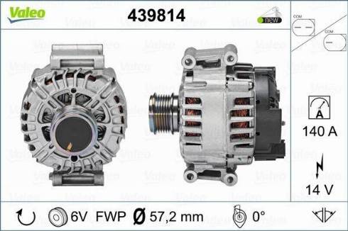 Valeo TG14C041 - Alternatore autozon.pro