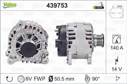 Valeo TG14C034 - Alternatore autozon.pro