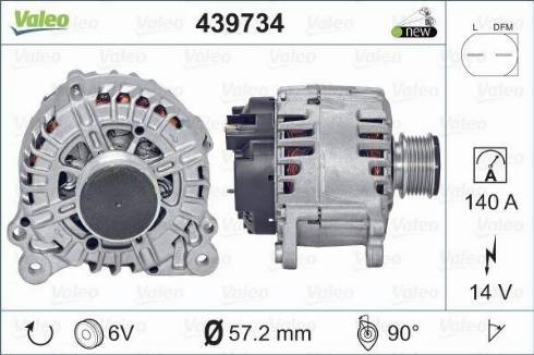 Valeo TG14C036 - Alternatore autozon.pro