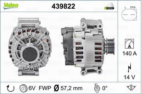 Valeo TG14C025 - Alternatore autozon.pro