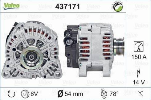 Valeo TG15C115 - Alternatore autozon.pro