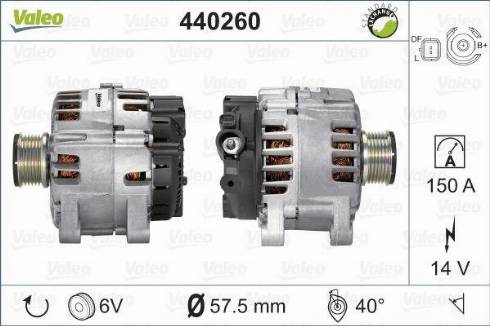 Valeo TG15C134 - Alternatore autozon.pro