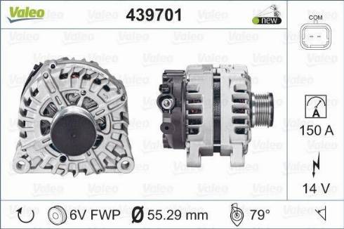 Valeo TG15C135 - Alternatore autozon.pro