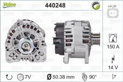 Valeo TG15C137 - Alternatore autozon.pro