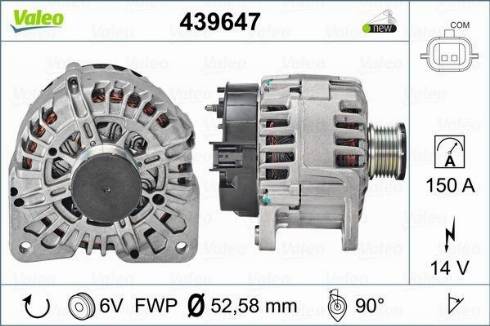 Valeo TG15C128 - Alternatore autozon.pro