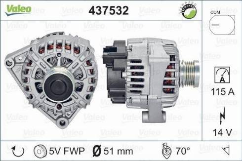 Valeo TG11C059 - Alternatore autozon.pro